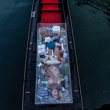 Death by Plastic, Venice, 2019