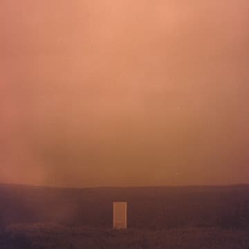 Semi-transparent Thinking Box in Morning Mist, Newfoundland, 1999
