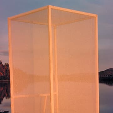 Semi-transparent Thinking Box, Newfoundland, 1999