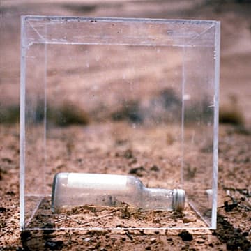 Clear Glass Bottle, Utah, 2000